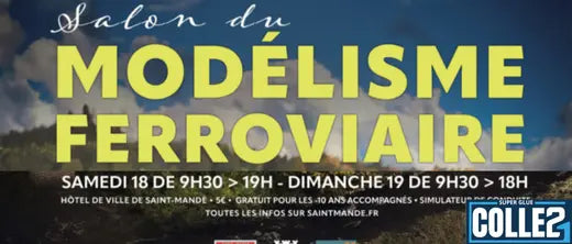 Salon du Modélisme Ferroviaire à Paris/Saint-Mandé les 18 et 19 janvier 2025 - Super Glue Colle 21