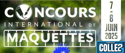 Concours International de Maquettes à Saumur le 7 et 8 Juin 2025