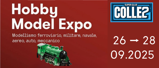 Hobby Model Expo 2025 à Novegro : L'Événement du Modélisme ferroviaire, naval et aérien à Novegro Milan en Italie. - Super Glue Colle 21