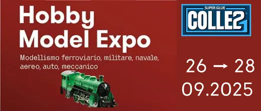 Hobby Model Expo 2025 à Novegro : L'Événement du Modélisme ferroviaire, naval et aérien à Novegro Milan en Italie. - Super Glue Colle 21