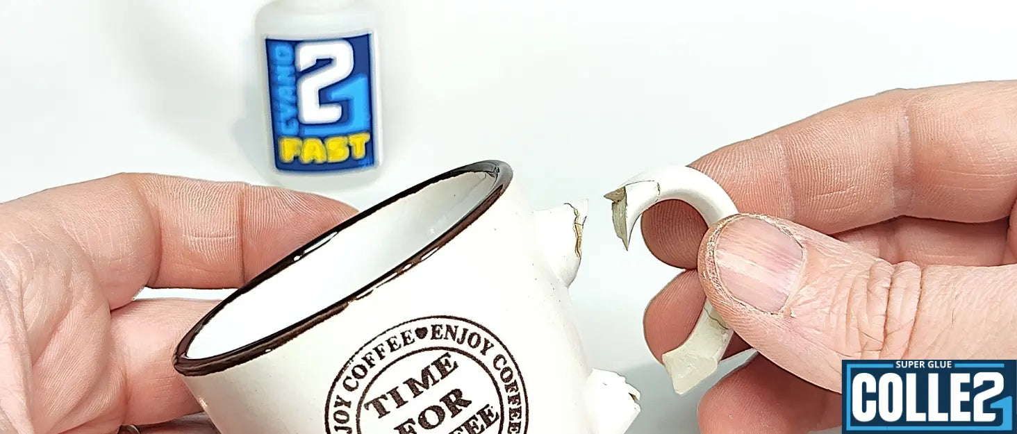 recoller une tasse cassée