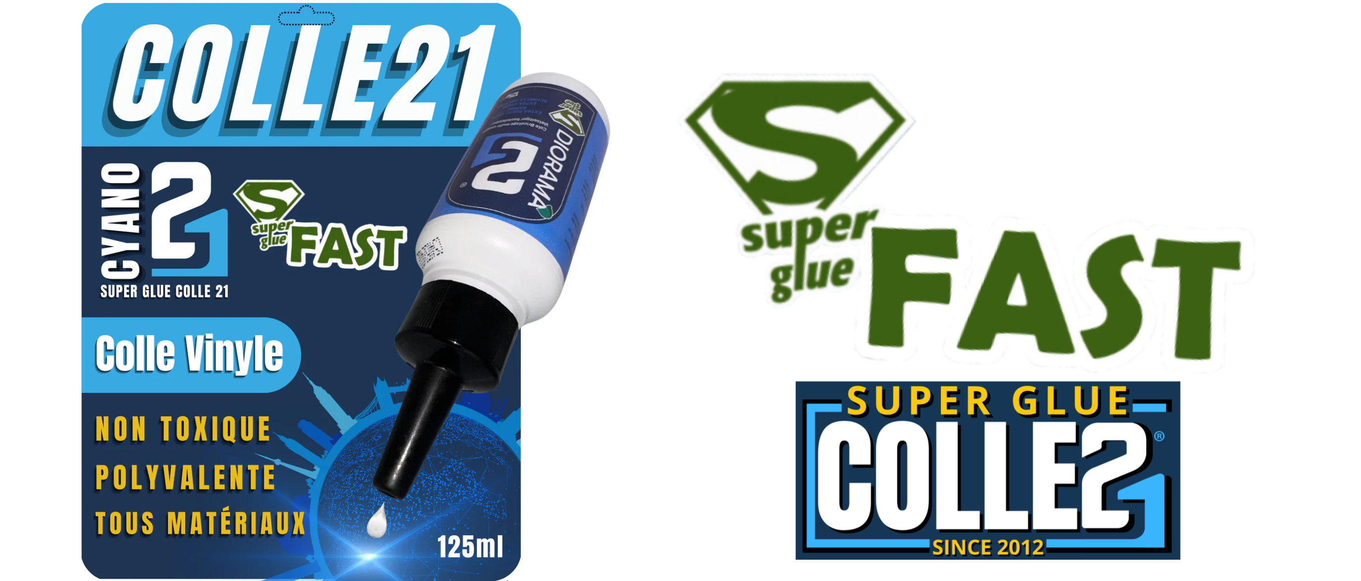 Colle blanche vinyle