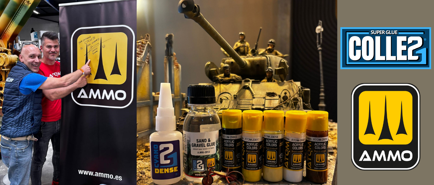 SuperGlue Extra Forte Cyano Colle21 & Ammo Mig de Mig Jiminez