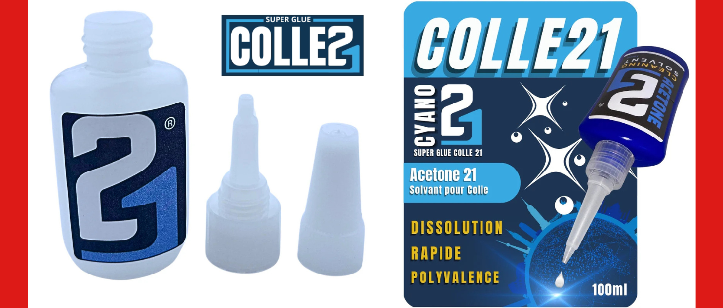 Flacon collé après utilisation by Colle21