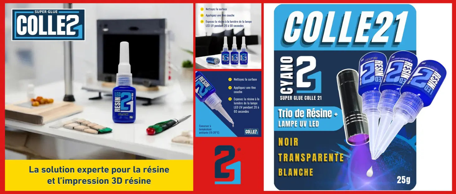 Résine UV LED