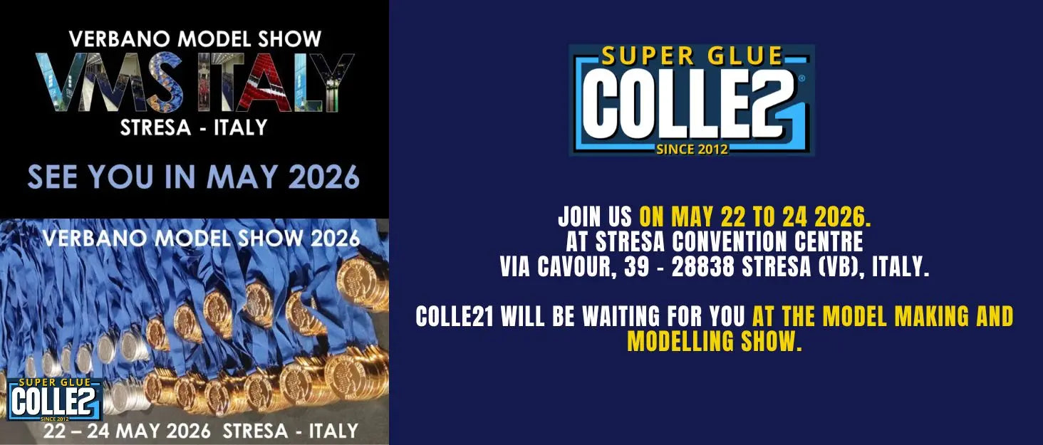 Expo de modélisme 2026 : Verbano Model Show au cœur de l’Italie Super Glue Colle 21