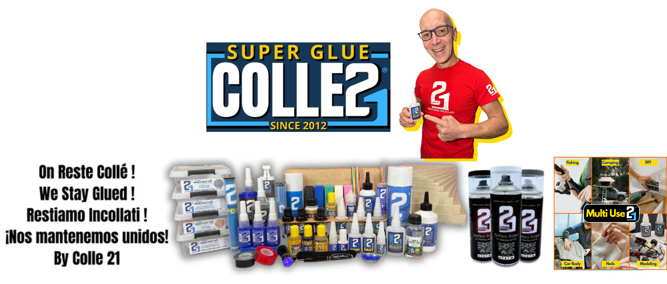 Bricolage avec Superglue Cyano Colle21