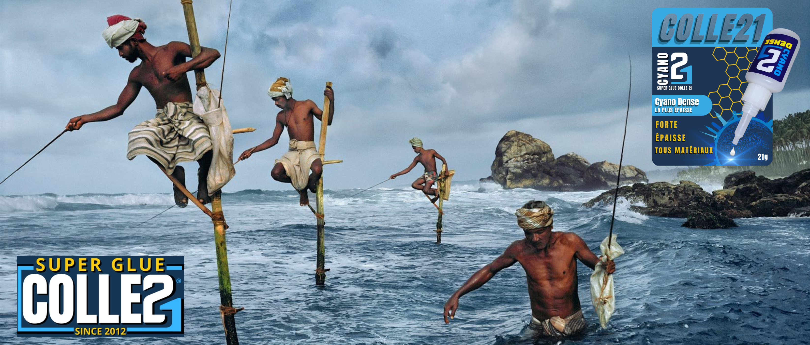 Réparer votre matériel de pêche avec Superglue