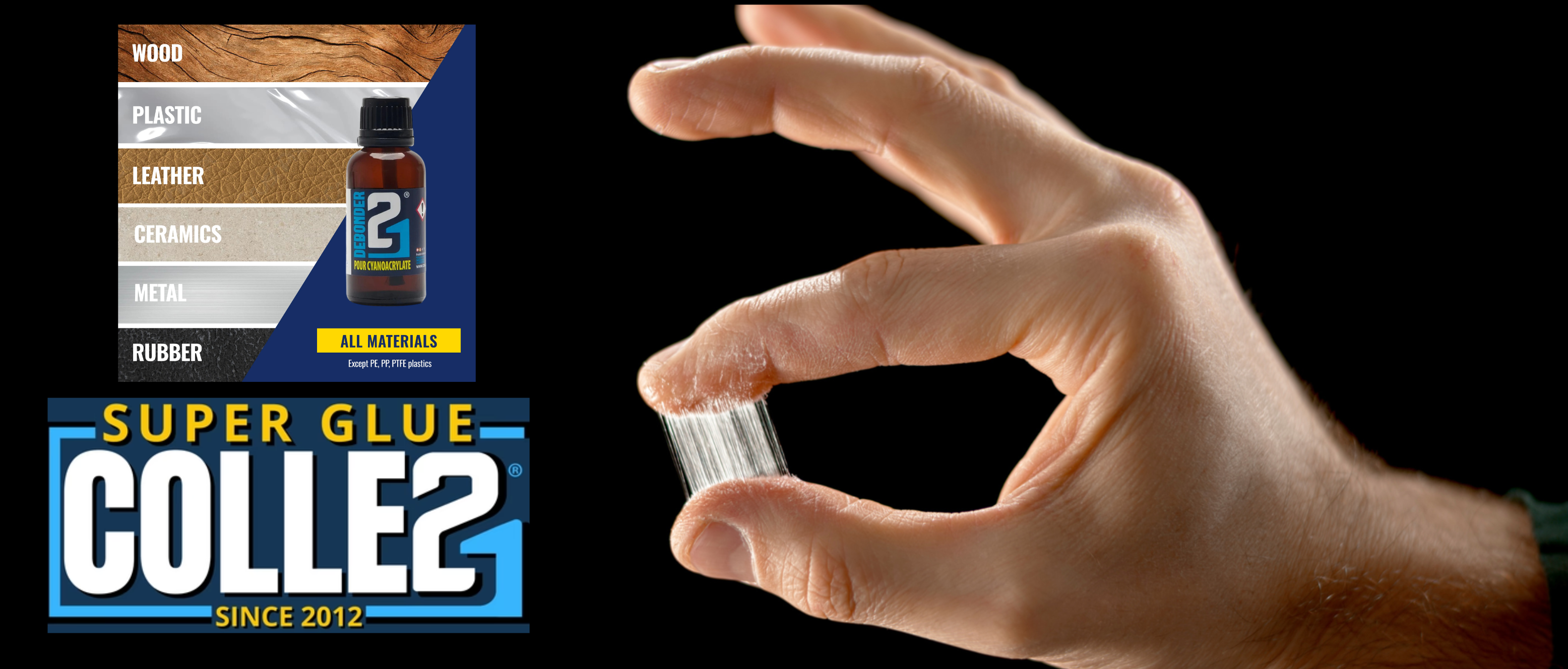 Colle super glue sur les doigts by Colle21