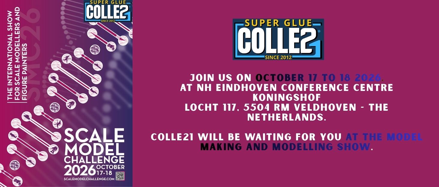 Expo de modélisme 2026 : Colle21 au Scale Model Challenge Super Glue Colle 21