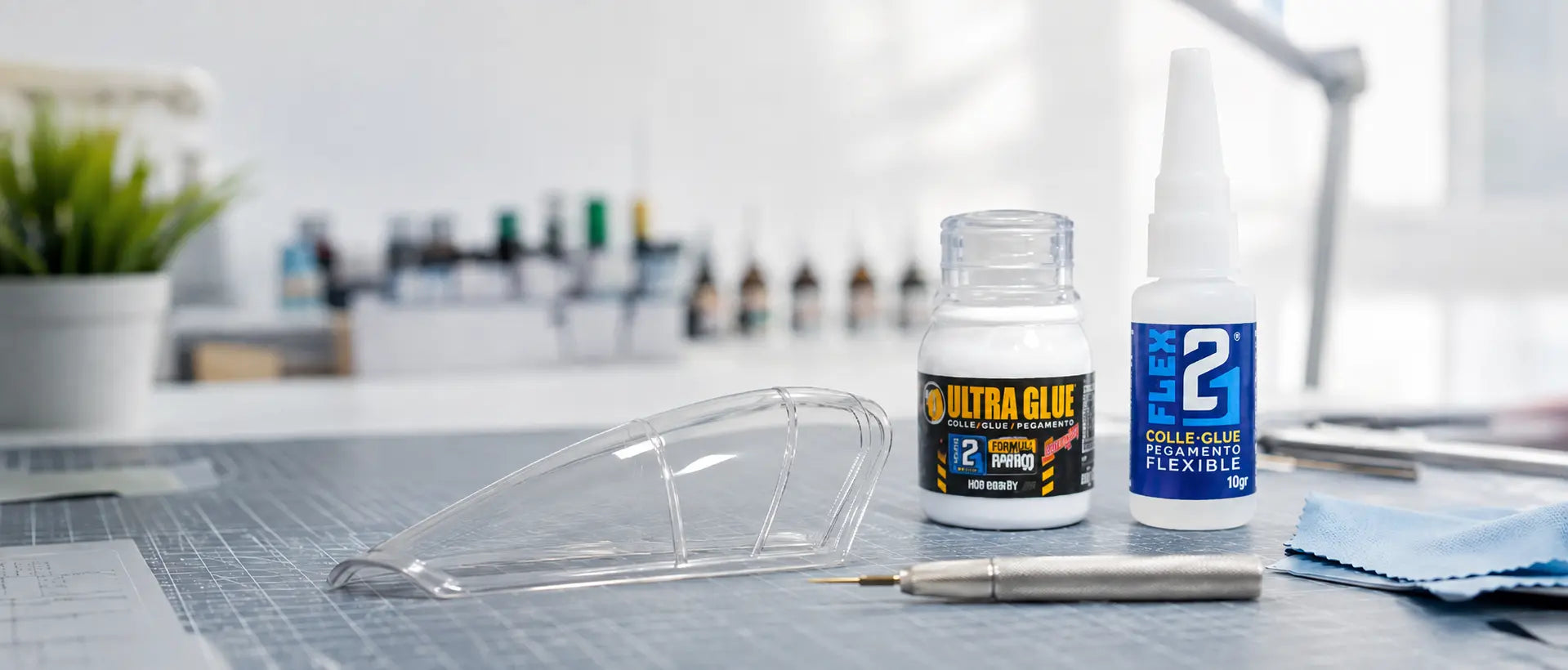 Comment coller du plastique transparent sans blanchiment ?
