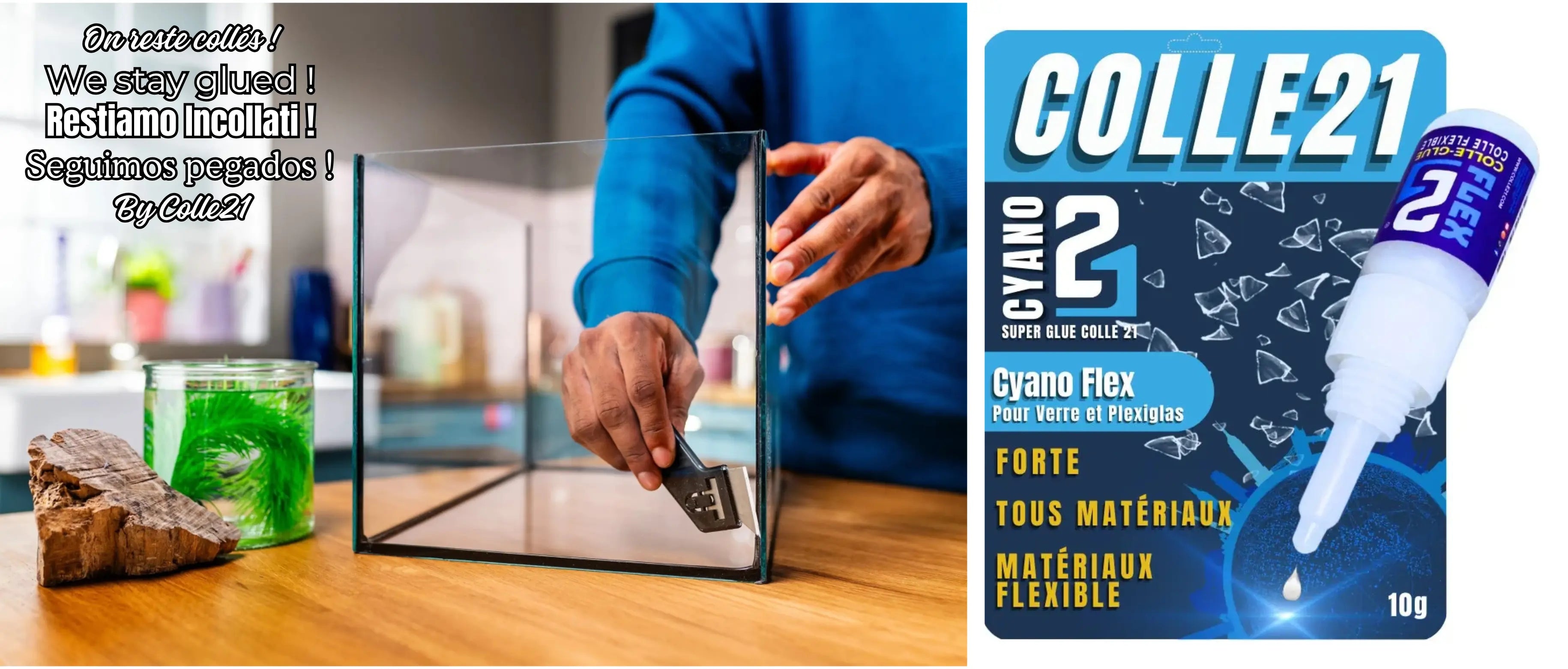 Comment réparer un aquarium ?