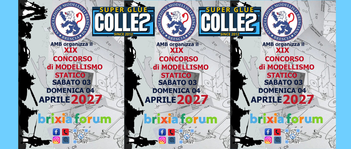 Fiera di Modellismo a Brescia 2027 Super Glue Colle 21