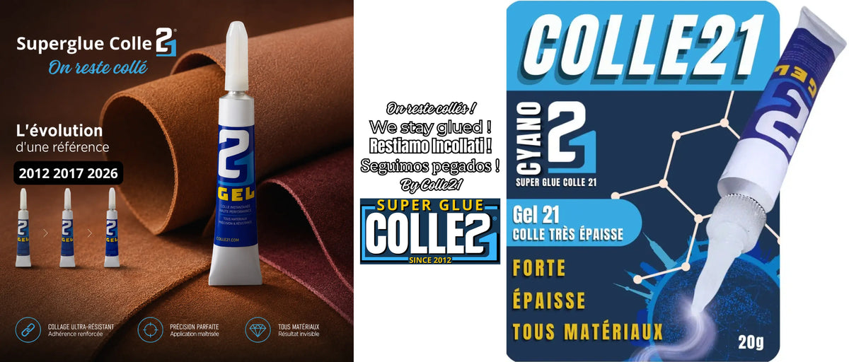 Colle cuir