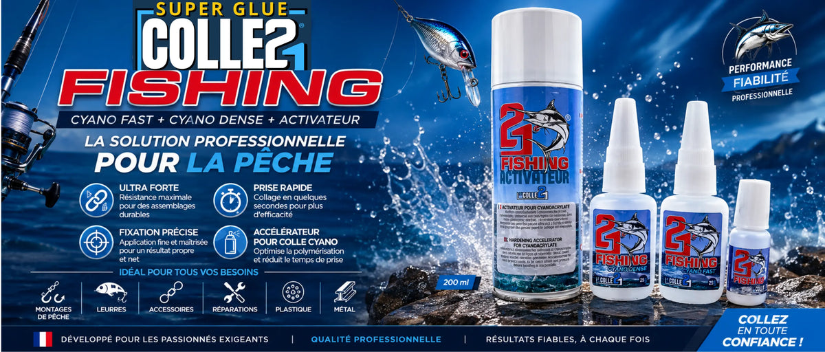 Meilleure colle pour pêche