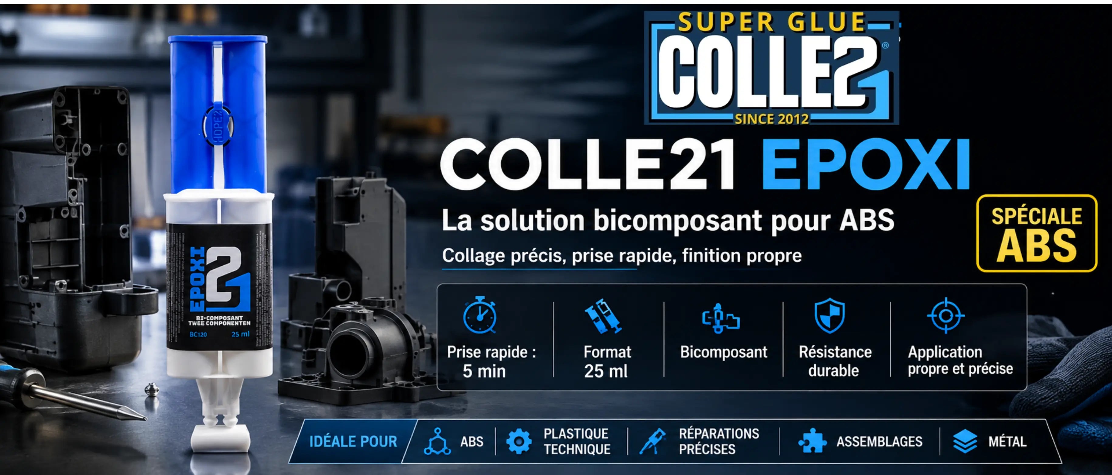 Meilleure colle ABS