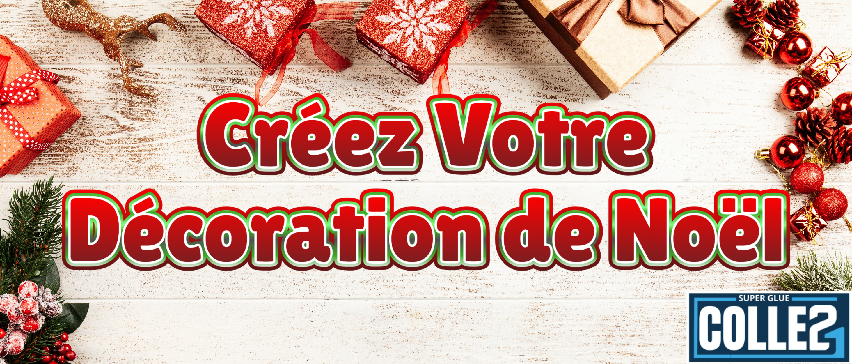 Créez Votre Décoration de Noël : Un Guide Pas à Pas pour les Projets de Collage - Super Glue Colle 21