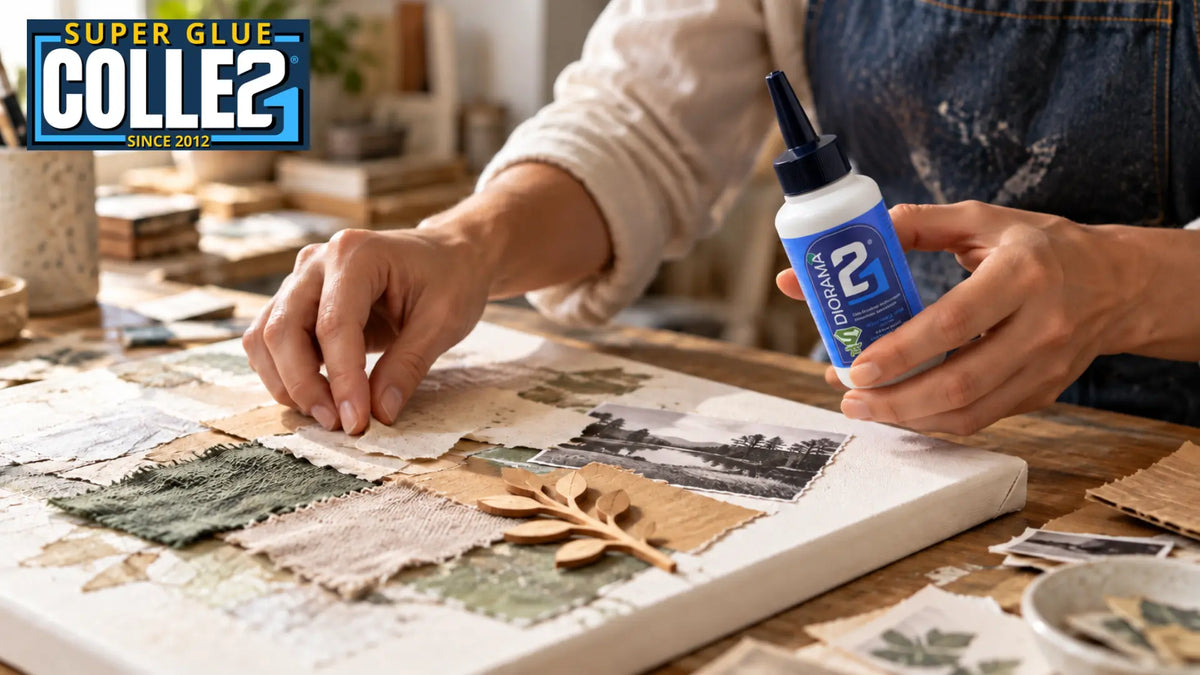 Comment coller sur une toile ?