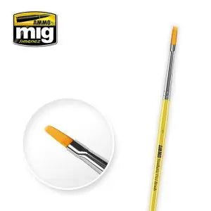 AMIG8619-Pinceau Plat Synthétique Taille 1 colle 21