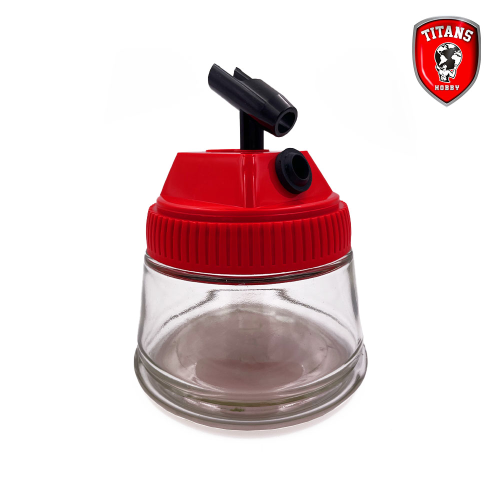 Station de Nettoyage pour Aérographe Titans Hobby TTH038 : Station de nettoyage avec 3 filtres et support - station pour modélisme, station pour bricolage colle 21