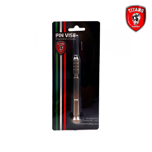 Mini trapano a mano per punte da 0,5 a 3,0 mm Titans Hobby TTH031 - trapano a mano per modellismo, trapano a mano per fai da te.