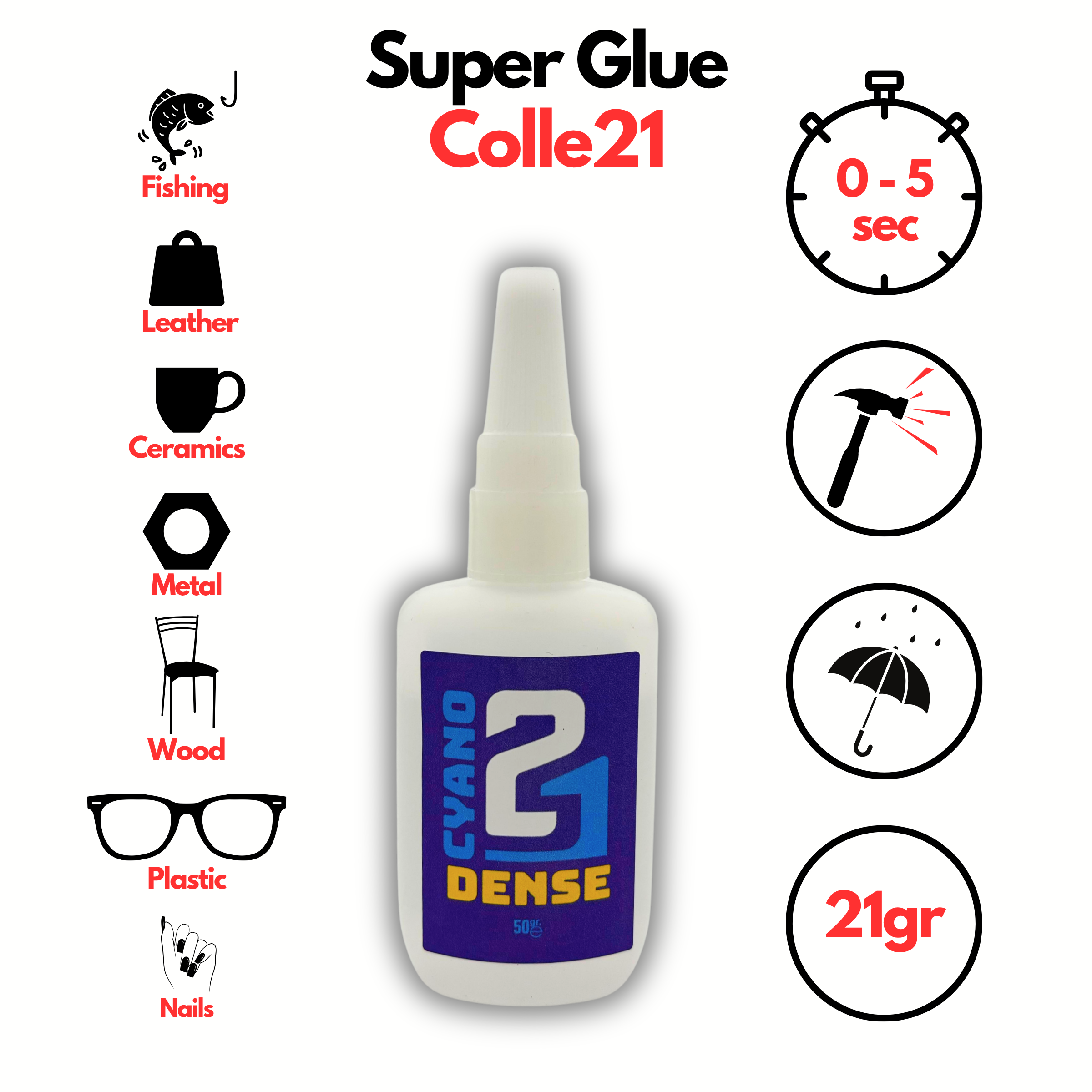Super Glue Cyano Colle21