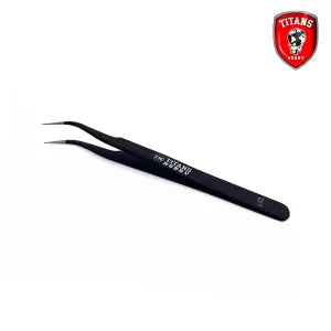 Pince de précision type 4 avec pointes étroite et courbées Titans Hobby TTH051 - pince pour modélisme, pince de précision, pince pour bricolage colle 21
