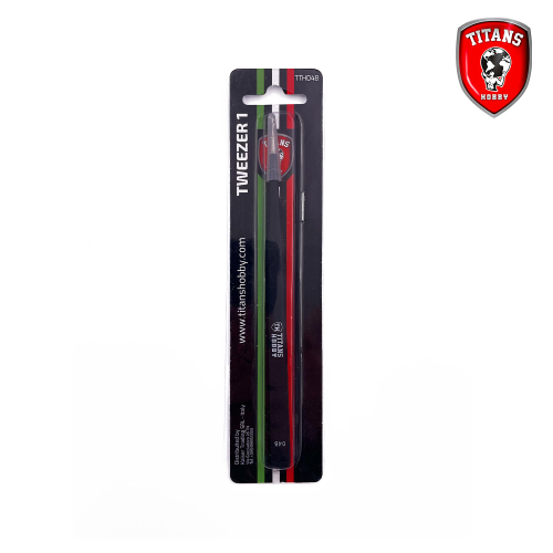 Pince de précision type 1 avec pointes longues Titans Hobby TTH048 - pince pour modélisme, pince de précision, pince pour bricolage colle 21