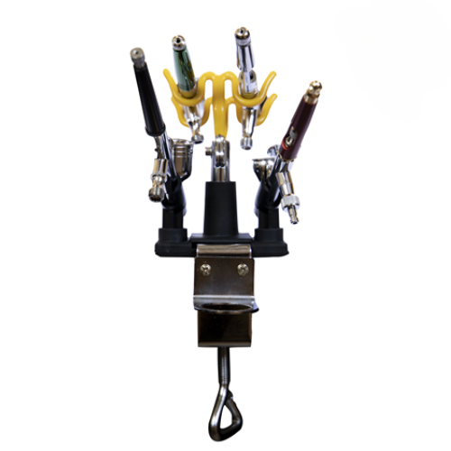 Support de table pour 4 aérographes avec pince et support TTH054 TITANS HOBBY - support pour aérographe, support pour modélisme, support pour bricolage. colle 21