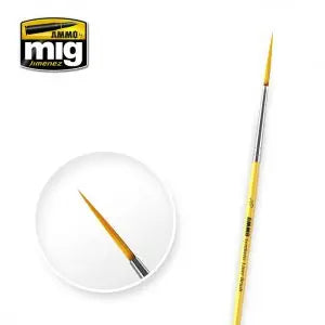 AMIG8590- Pinceau Liner Synthétique n°3/0 colle 21