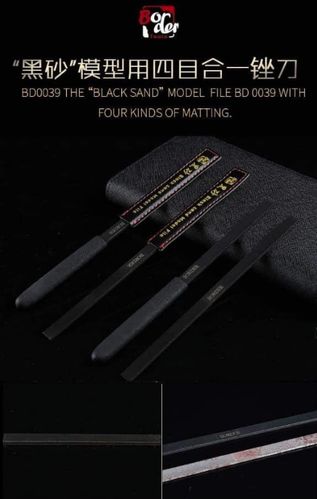 Border Model BD0039 "Black Sand" Model File 4 in 1 Super Glue Colle 21