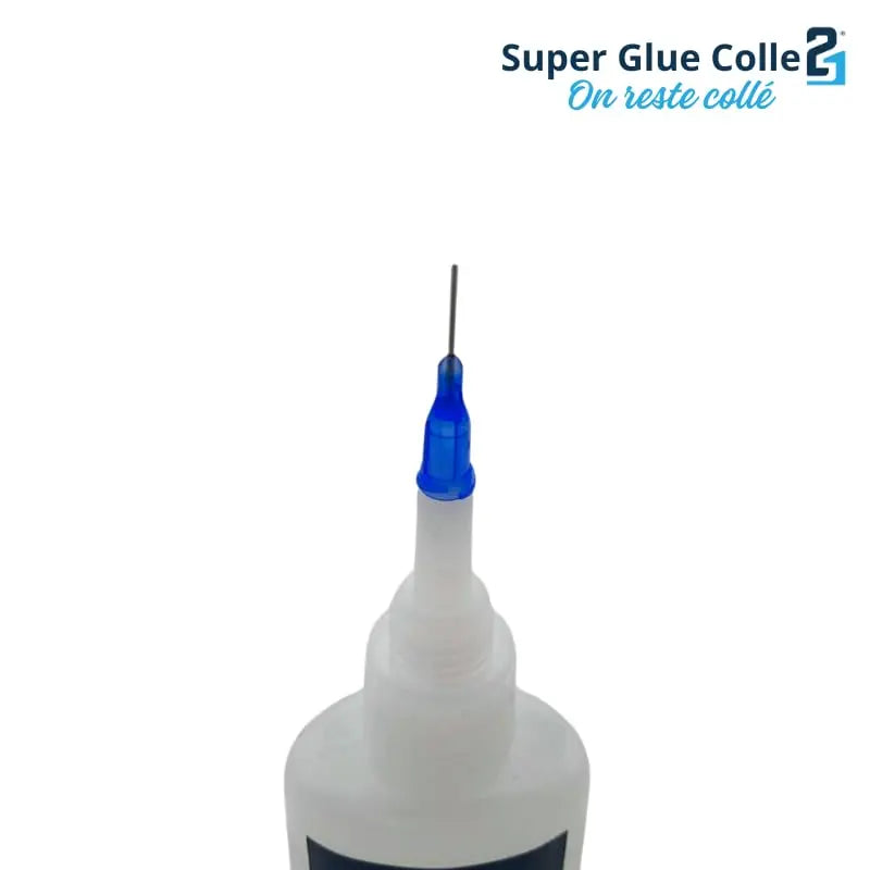 Canules de Précision avec Embout Métal 22GA By Super Glue Cyano Colle21