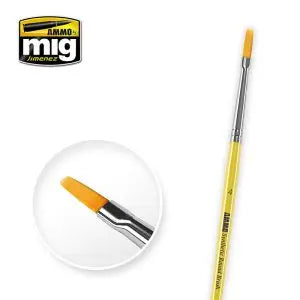 SYNTETIC FLAT BRUSH N°4 colle 21
