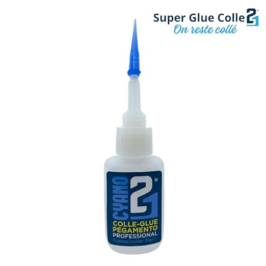 10 cannucce de Precision pour flacon de Super glue Colle21. cannucce  de poliéthilène avec diamétre 22GA.