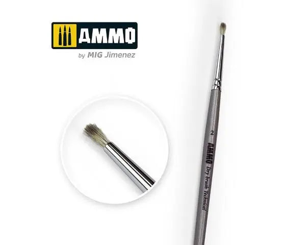 AMMO 8700: Pinceles secos pegamento n°2 21