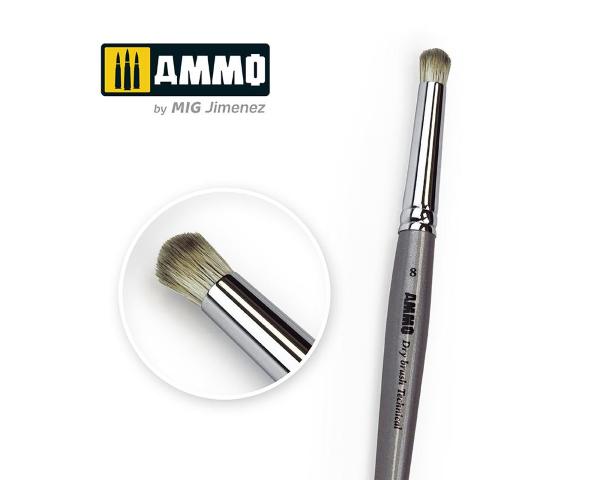 AMMO 8703:  Dry Brushes  N°8 colle 21