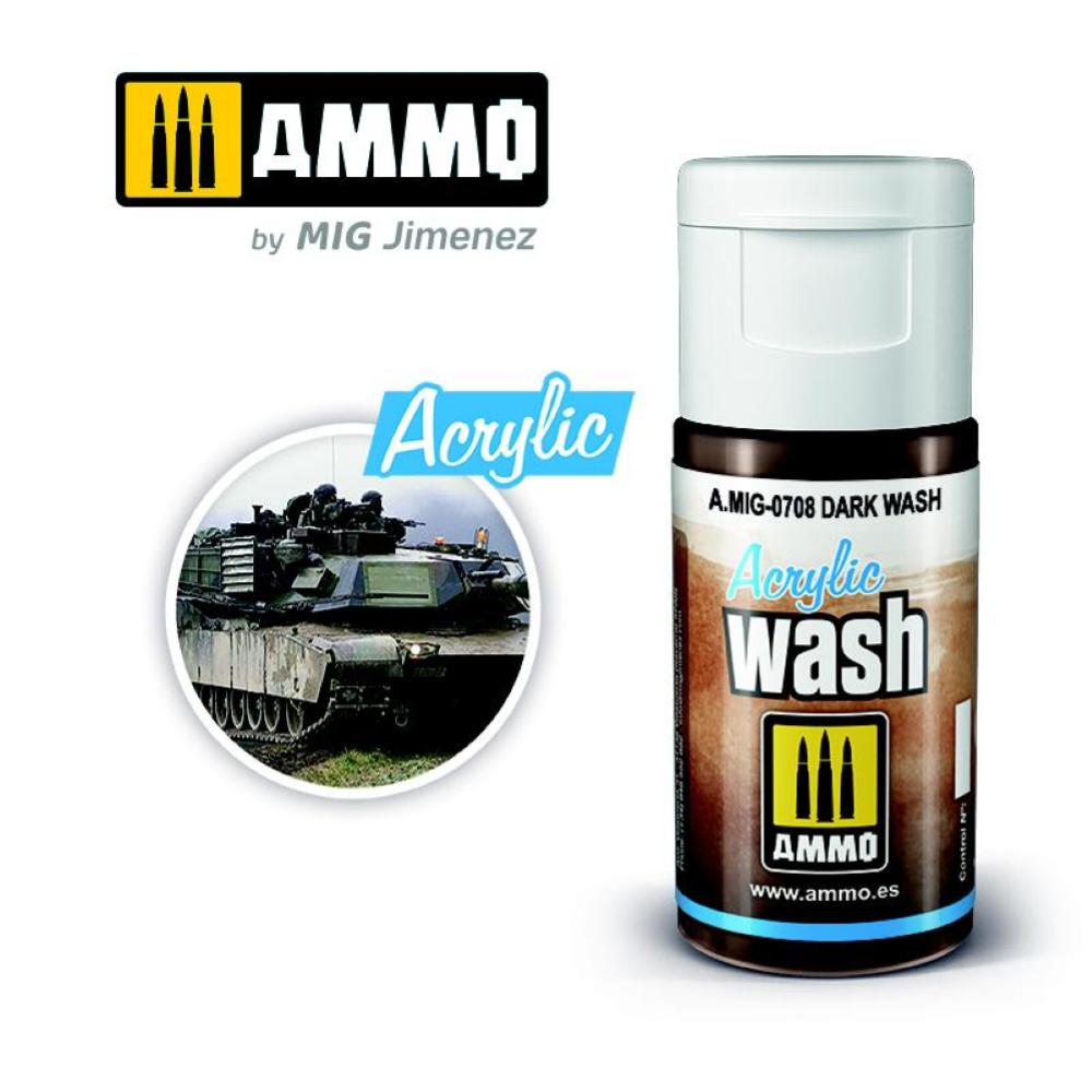 ACRYLIC WASH Dark Wash AMIG0708 colle 21