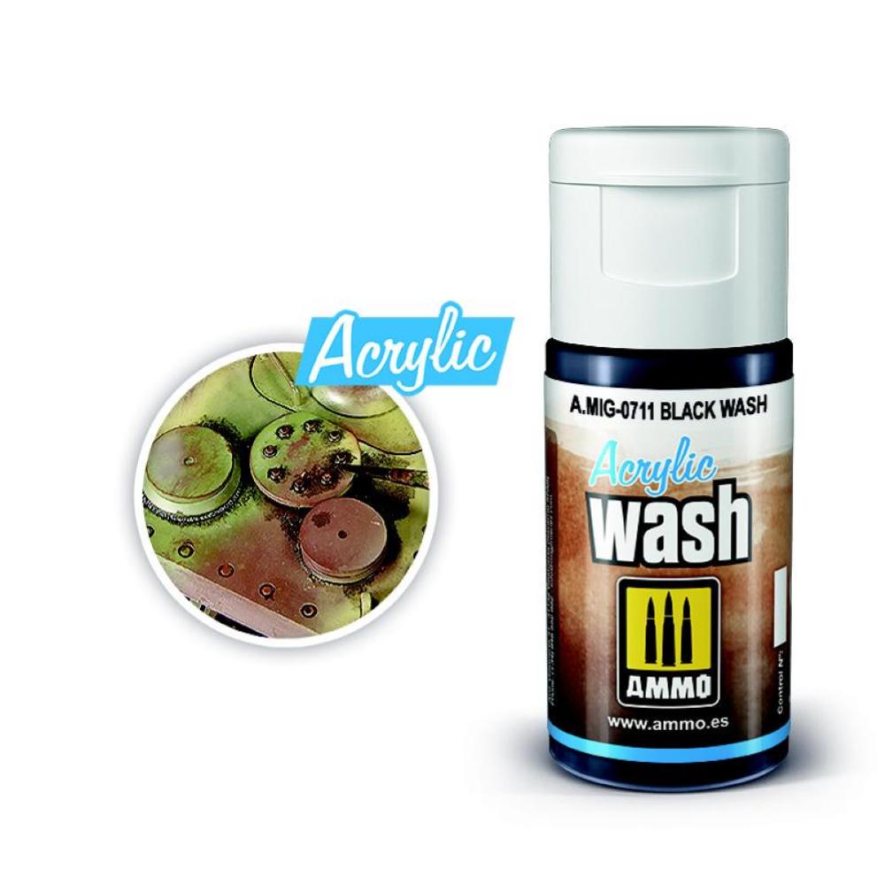 ACRYLIC WASH Black Wash AMIG0711 colle 21