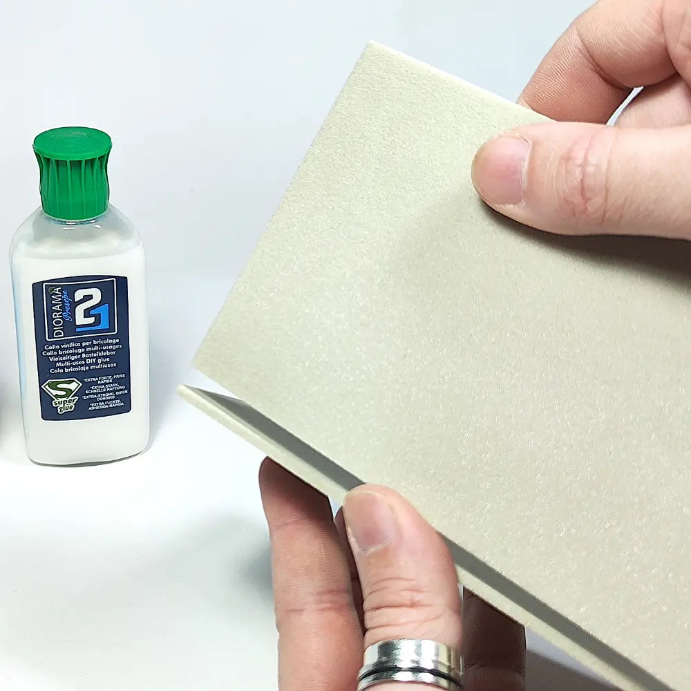 🧱 Technofoam 21 by Colle21 –Support décoratif en mousse rigide polyuréthane – Idéal pour projets créatifs, 30 x 21 cm, 6 mm d’épaisseur colle 21