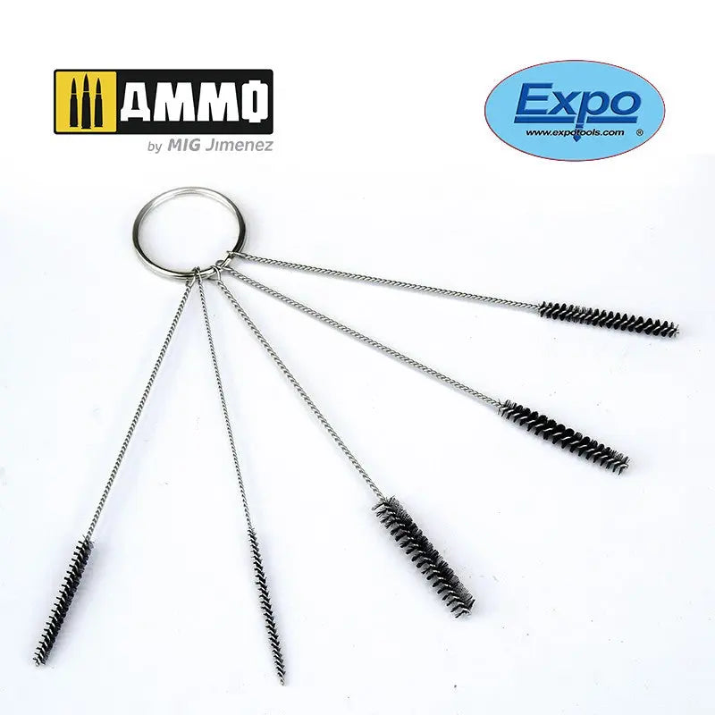 5 pcs Airbrush Cleaning Brush Set colle 21