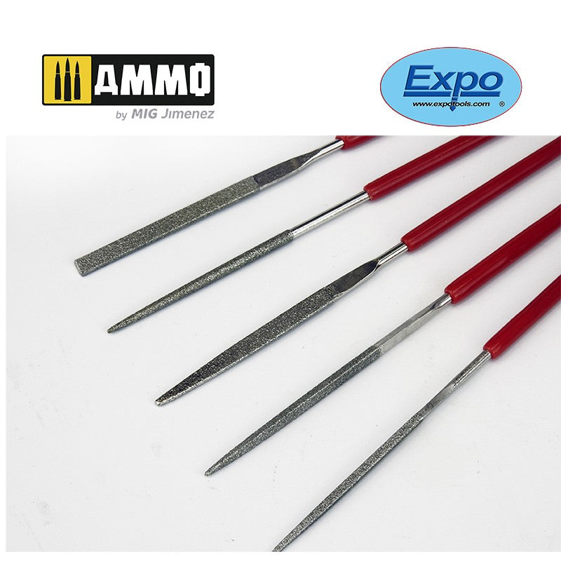 5 pcs Miniature Diamond File Set colle 21