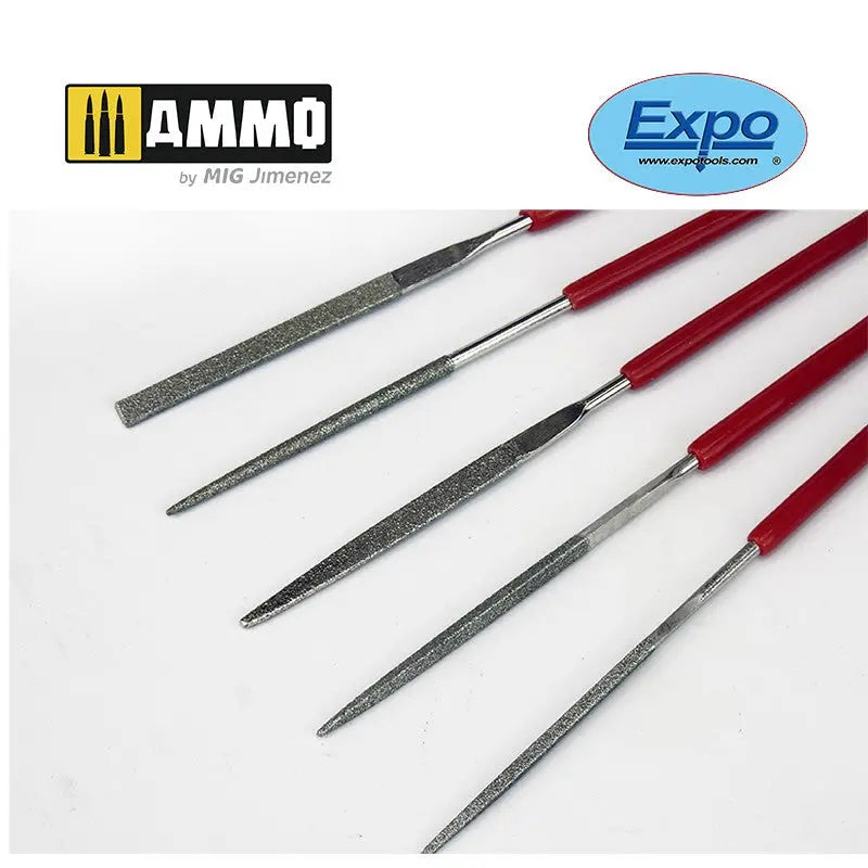 5 pcs Miniature Diamond File Set colle 21