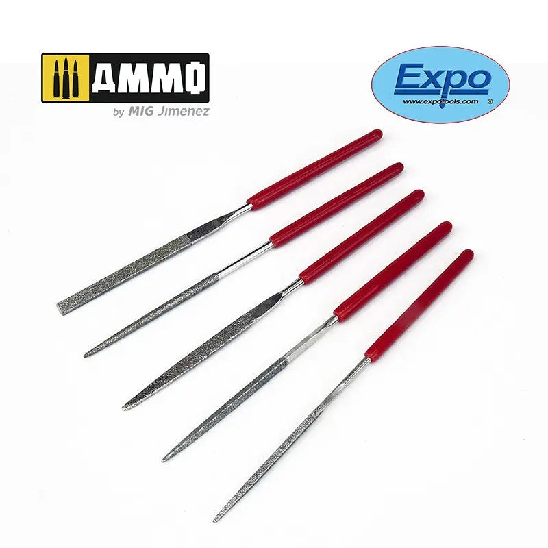 5 pcs Miniature Diamond File Set colle 21