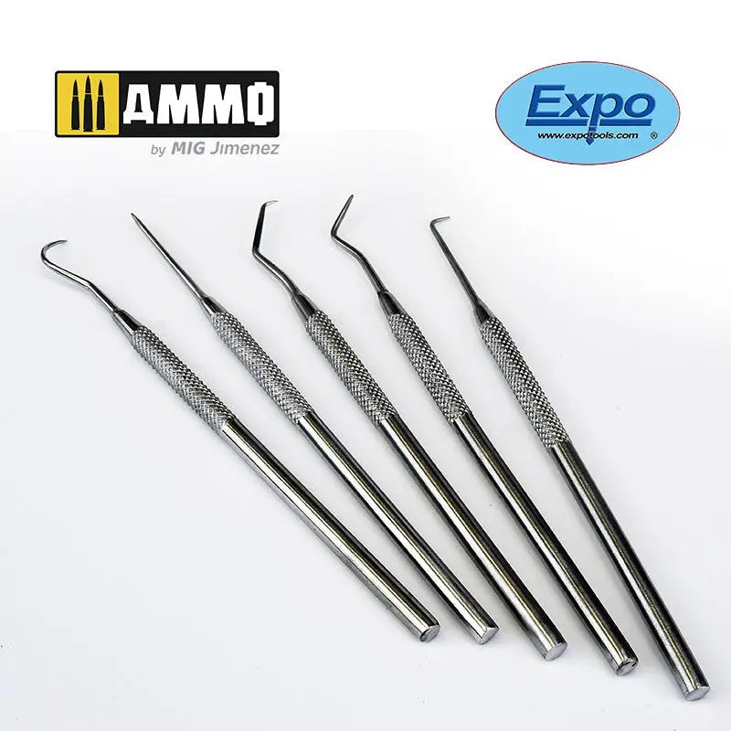 5 pcs Stainless Hook & Pick Set colle 21
