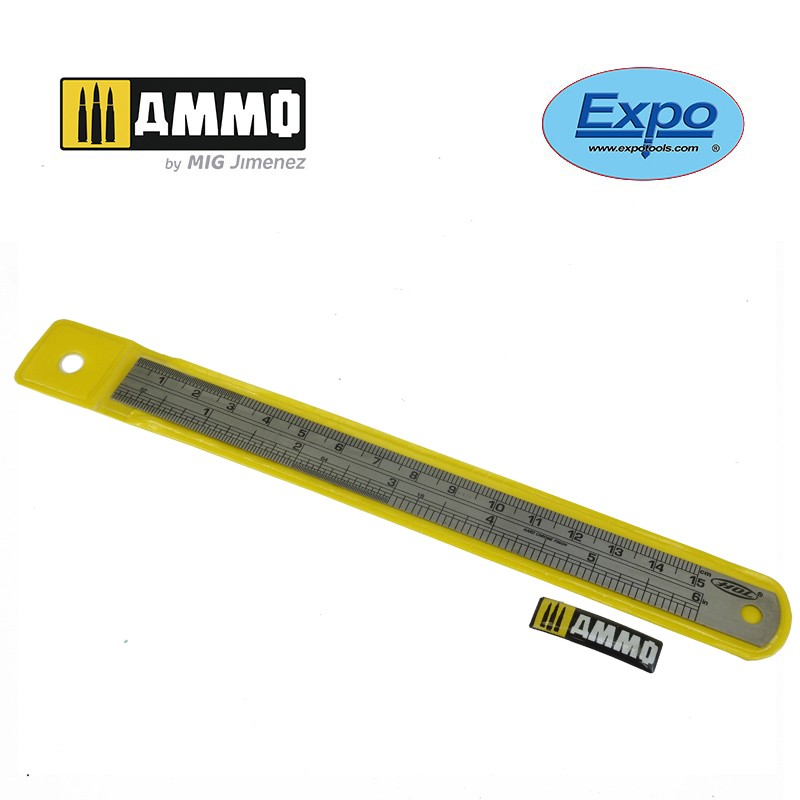 6 Inch Stainless Steel Engraved Rule colle 21