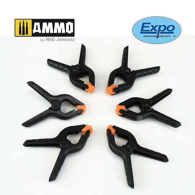 6 pcs Micro Clamp Set colle 21