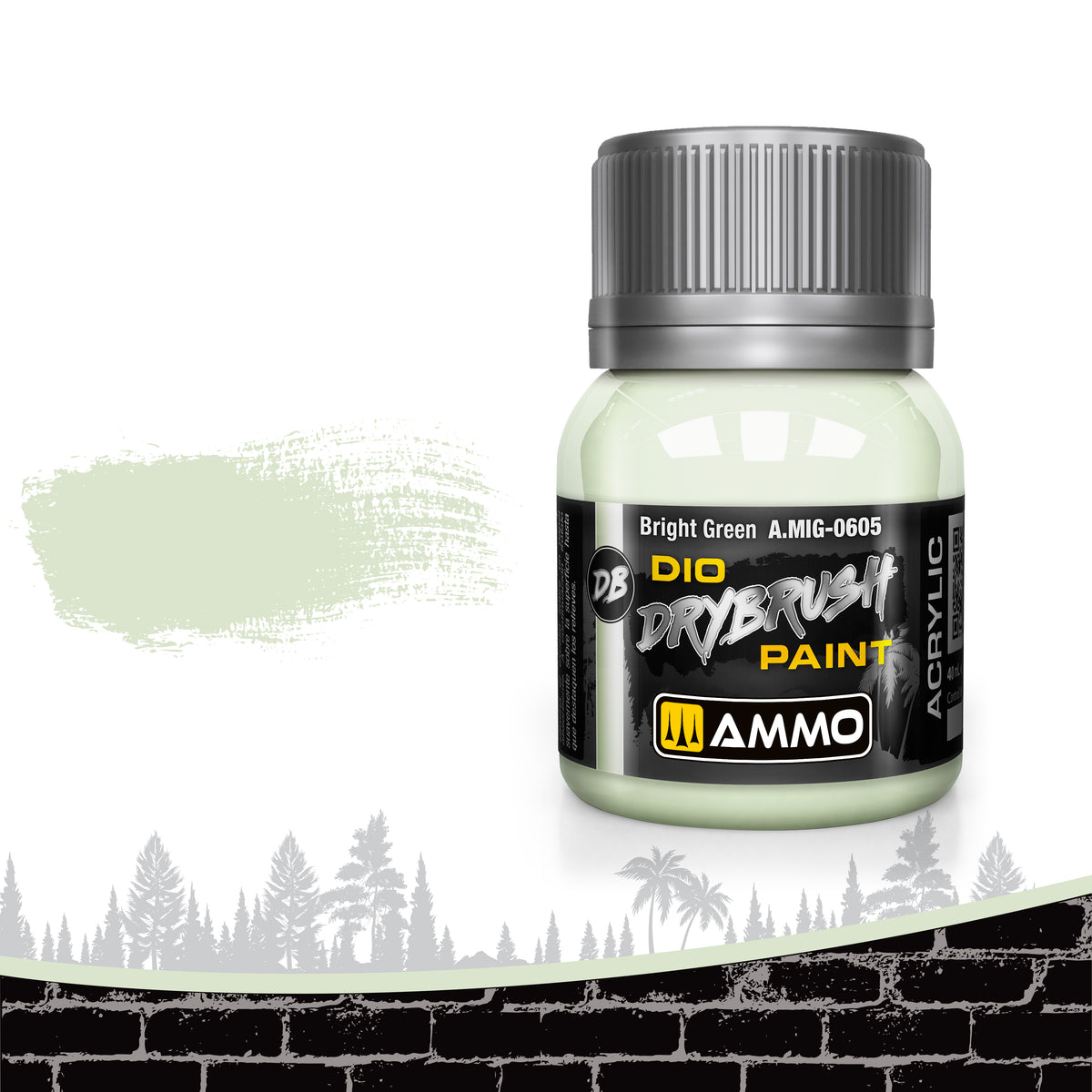 DRYBRUSH Bright Green - AMMO by Mig Jimenez