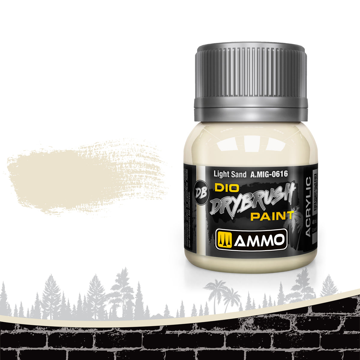 DRYBRUSH Light Sand - AMMO by Mig Jimenez