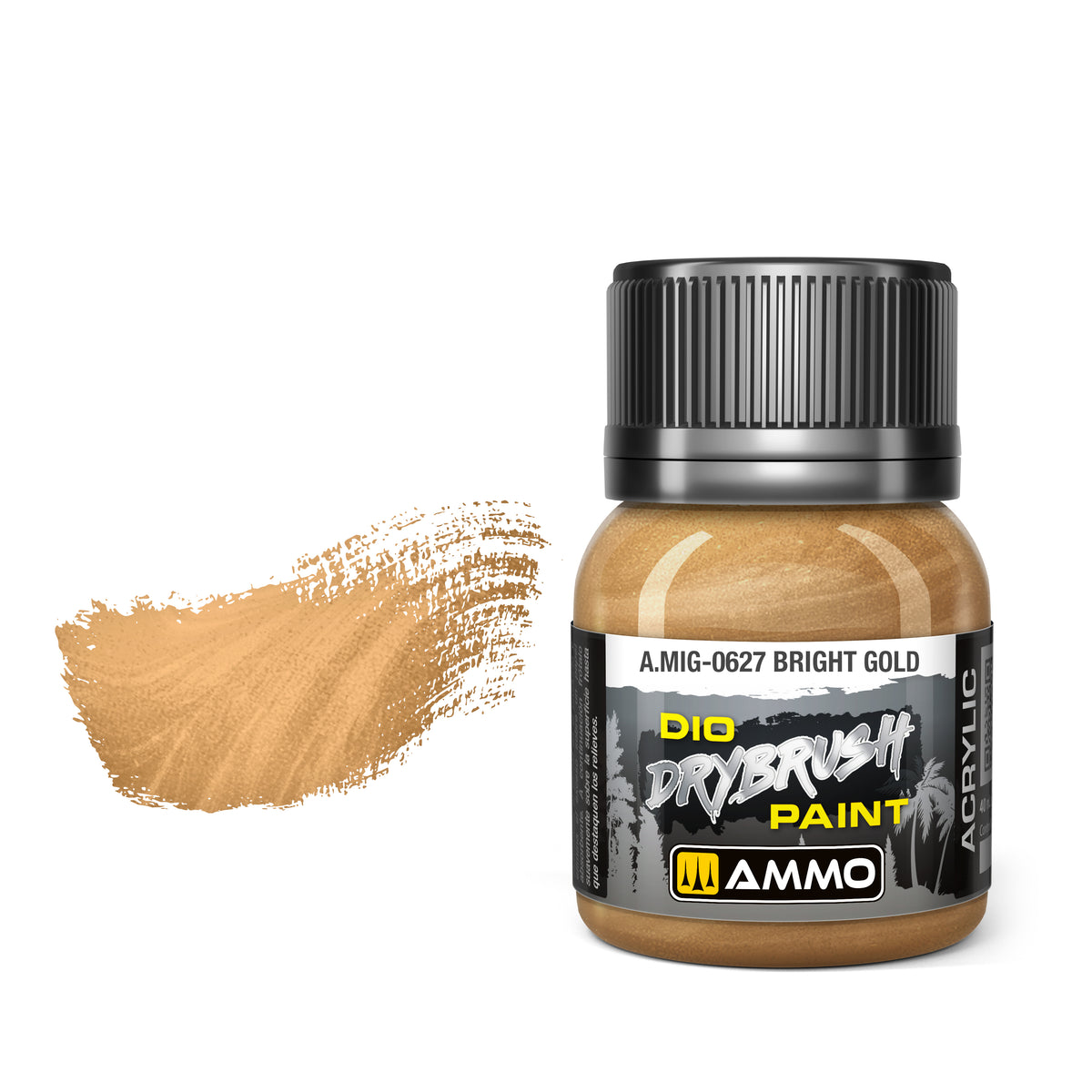 DRYBRUSH Bright Gold - AMMO by Mig Jimenez
