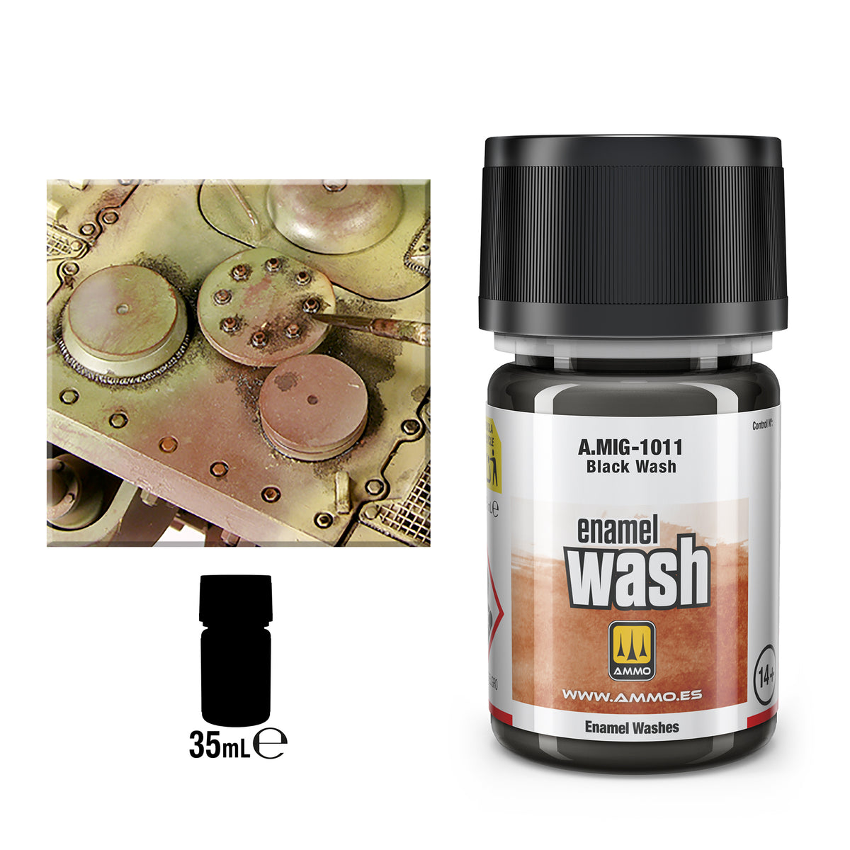 Black WASH - AMMO by Mig Jimenez